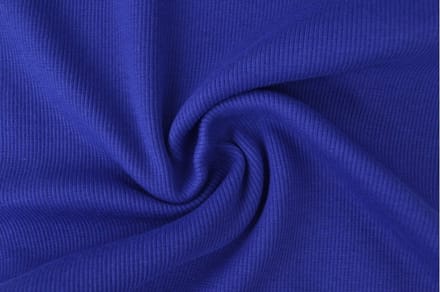 10 meter rib boordstof - Donkerblauw - 60cm breed
