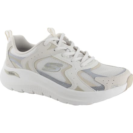 Skechers ARCH FIT 2.0-VINTAGE LUXE Dames Sneakers - Naturel / Grijs