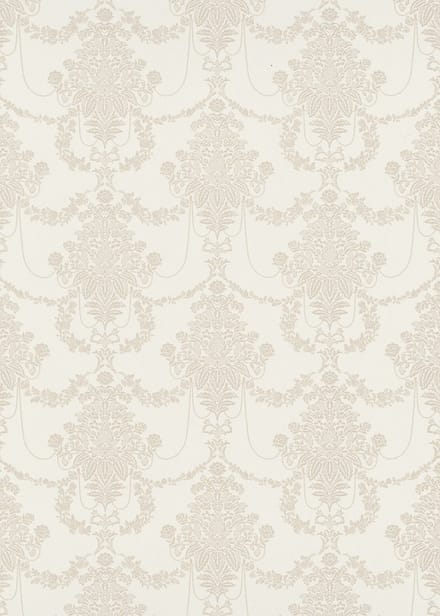 Erismann Vinylbehang 10287-02 - Versailles - Klassiek Wit - 53cm x 10.05m