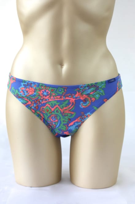 Cyell - Empire Ocean - blauw gemeleerd - bikini slip - maat 36 / S
