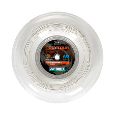 Yonex Poly Tour Rev Rol Snaren 200m-Wit