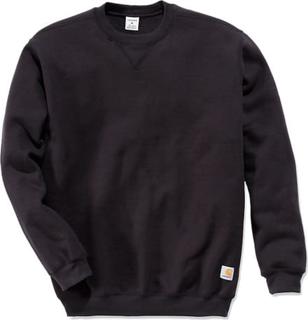 Carhartt K124 Midweight Crewneck Sweatshirt - Original Fit - Black - M