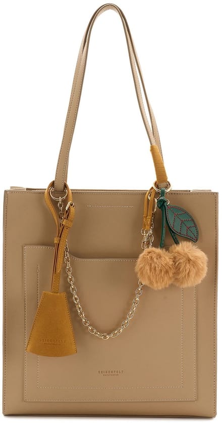 SEIDENFELT MANUFAKTUR shopper Lyby Shopper Warm Beige