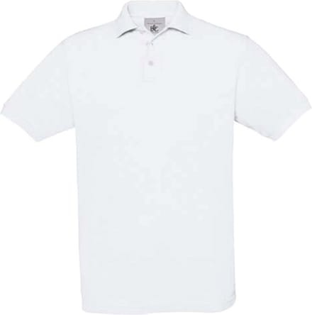 B&C Safran Polo Shirt CGSAF - White - 3XL
