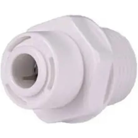 Schroefbare haakse 3/8 mannelijke adapter voor slang AVT 1/4"