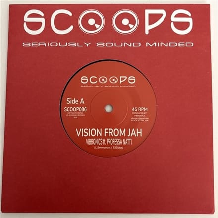 Vibronics / Professa Natti - Vision From Jah (10" LP)