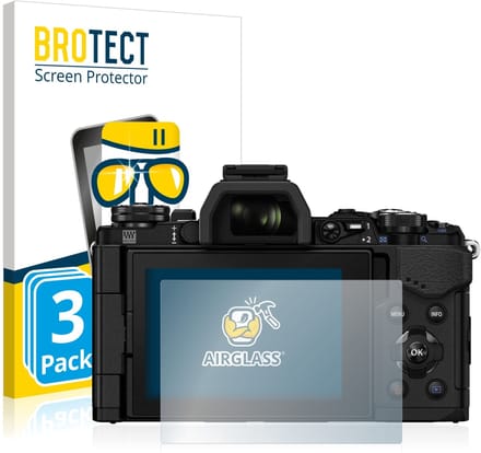Screenprotector 3 Stuks voor Olympus OM-D E-M5 Mark II Beschermglas transparant