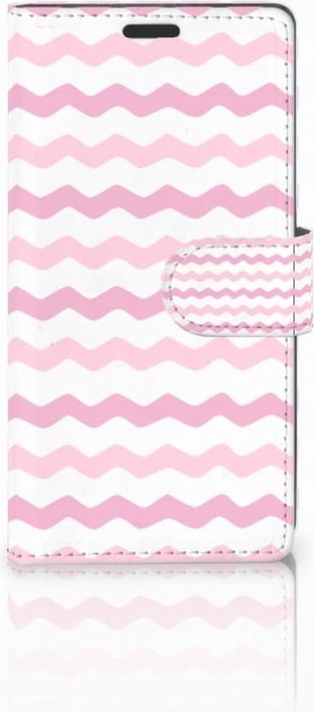 Sony Xperia Z3 Telefoon Hoesje Waves Roze