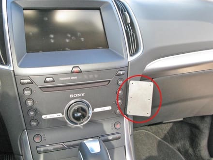 Brodit ProClip houder geschikt voor Ford Galaxy/ S-Max 2016-2022 Angled mount