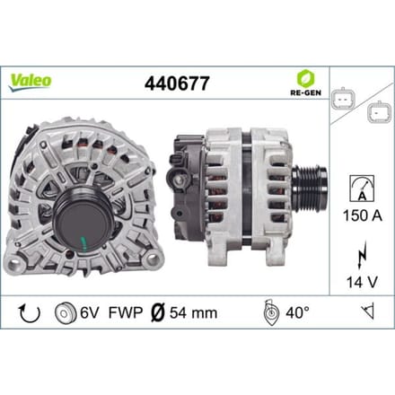Driefasige generator VALEO 440677