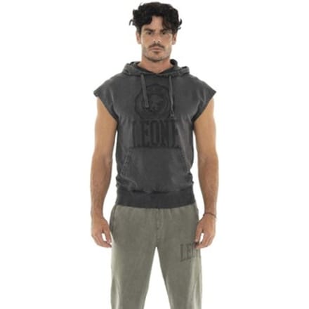 Capuchon sweaters Leone 1947 Man Hoody Sleeveless Old Wash
