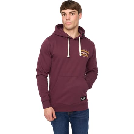 Crosshatch Heren Motorcross Hoodie (Wijn)