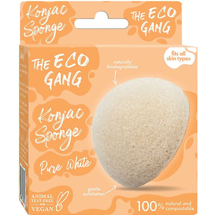 The Eco Gang Konjac Spons - Puur Wit