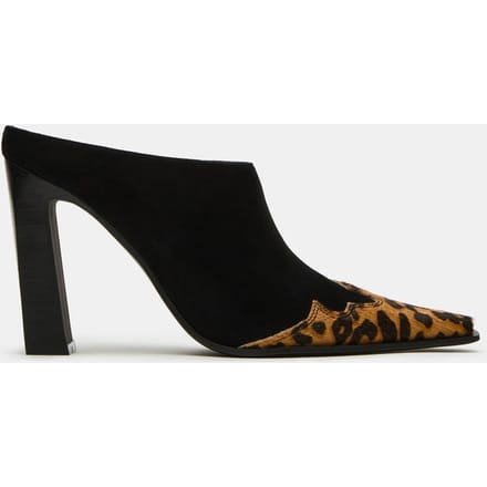 Steve Madden Houston-h Mules Black Suede Taglia: 37 | Infradito Outlet | Donna | Nero