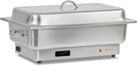 Elektrische Chafing Dish GN 1/1 - 9 Liter - Warmhoudbak Buffet met Temperatuurdisplay