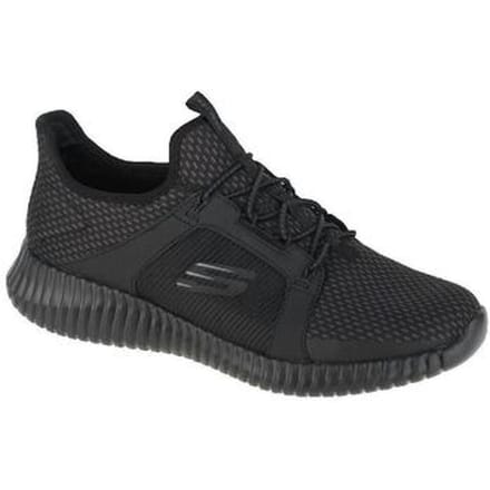 Lage Sneakers Skechers Baskets Elite Flex noir