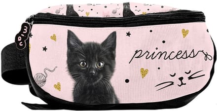PASO Heuptasje Kitten - 22 x 11 x 8 cm - Polyester