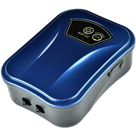 Oplaadbare Luchtpomp AC / DC Pomp Draagbaar Dubbel Gebruik USB of Oplaadbare Zuurstofcompressor blue