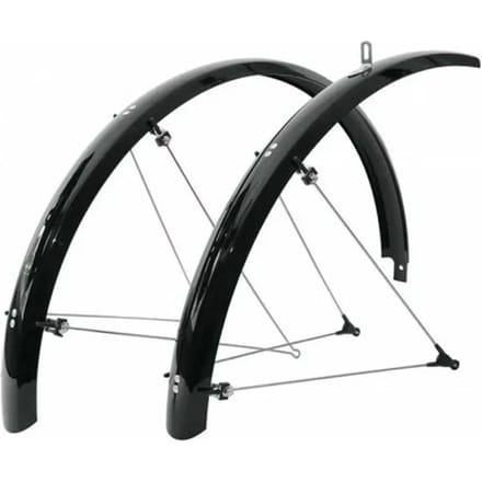 Sks Spatbordenset Edge 28 Inch 56 Mm Aluminium Zwart