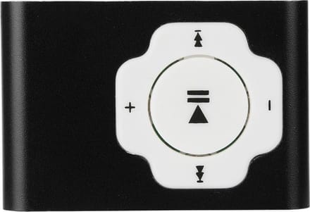 Mini mp3 speler | inclusief usb data kabel | geschikt voor micro sd-kaart (exclusief) | zwart