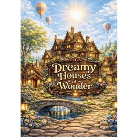 Dreamy Houses Of Wonder - Mrds Coloring Books