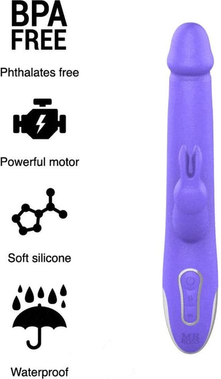 MR. BOSS | Mr Boss Arturo Vibrator and Rotator Watchme Wireless Technology Compatible