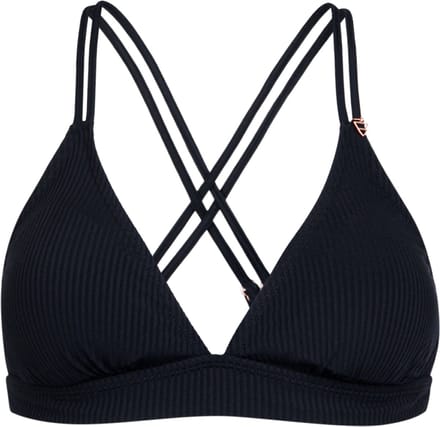 Brunotti - Delphinia-Rib - Bikini Topje Zwart - Dames - Bralette Bikini Top - 44