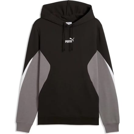 Geribde capuchon sweatshirt met koord Puma