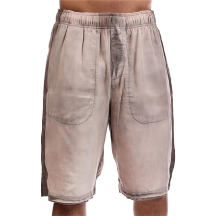 Diesel Heren Relaxed Fit Casual Sweat Shorts (Grijs)