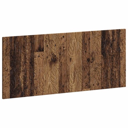 vidaXL - Wandgemonteerd - Hoofdbord - DELFT - Oud - hout - Bewerkt - hout