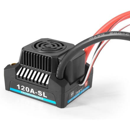 150A Borstelloze ESC Met 4-6S 5A/5.8V BEC Voor 3660/3670/3674 borstelloze motor 1/8 Afstandsbediening 120A zwart