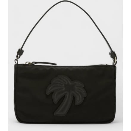 Palm Angels Grote Palm Nylon Pouch Zwart