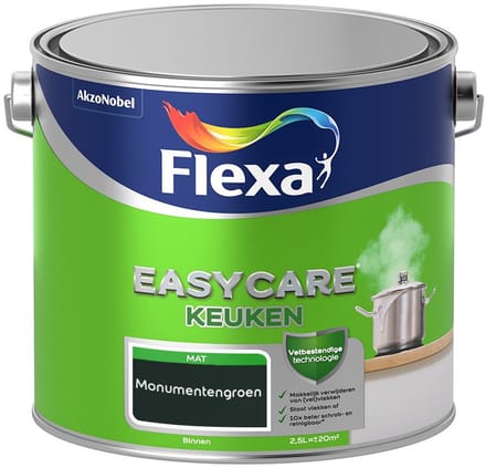 Flexa - Easycare Keuken - Monumentengroen - Mengverf - 2,5 L