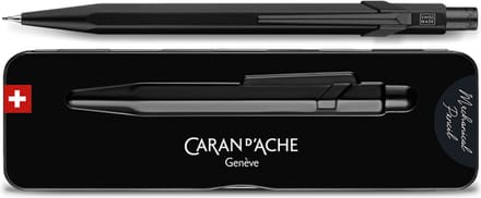 Caran d'Ache 844 Code Black Limited Edition Zwart Potlood
