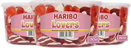 Haribo Lovers - 3 x 150 stuks - Voordeelverpakking