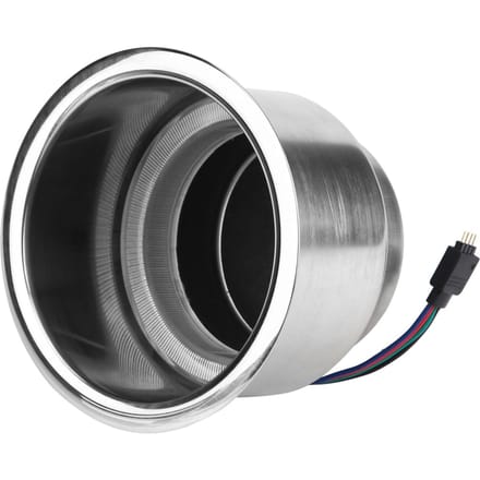 RVS LED RGB Bekerhouder met Afstandsbediening? voor Marine RV Vrachtwagen gray