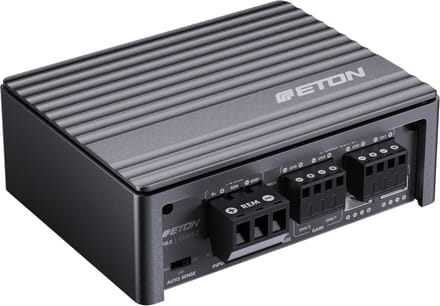 ETON PA4 - Autoversterker - 4 kanaals - 2x 45 Watt + 2x 85 Watt RMS - Klasse D versterker - Micro Mini compacte versterker