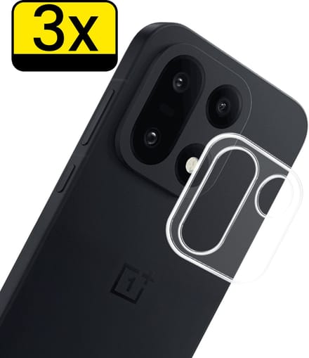 Camera Lens Protector - Geschikt voor OnePlus 15 - 3 Stuks - Camera Screenprotector - Beschermglas - Gehard Glas - Tempered Glass - Screen Protector