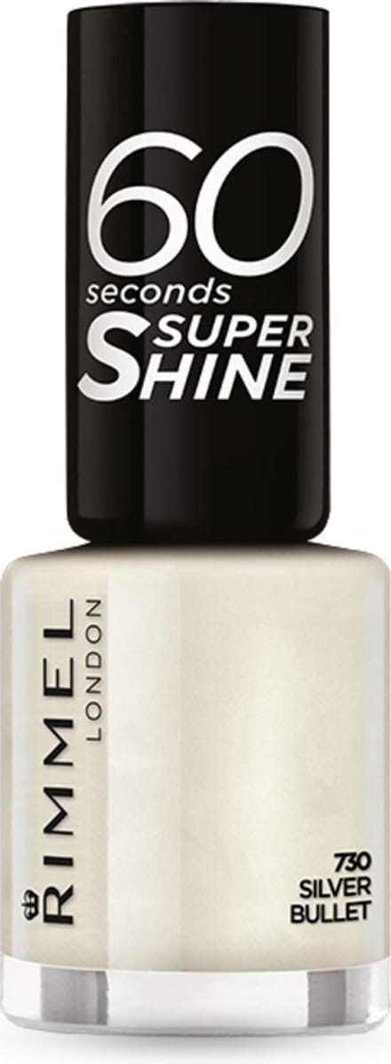 Rimmel London 60 Seconds Super Shine 730 Silver Bullet