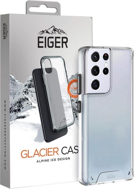 Eiger Glacier case Samsung Galaxy S21 Ultra - transparant