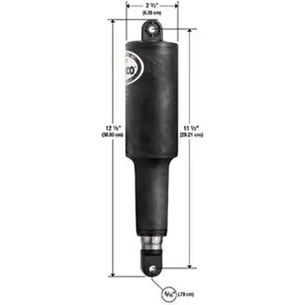 Standaard cilinder Lenco Marine Inc. 15061-001 24 V, L = 30.8 cm, percage = 0.79 cm