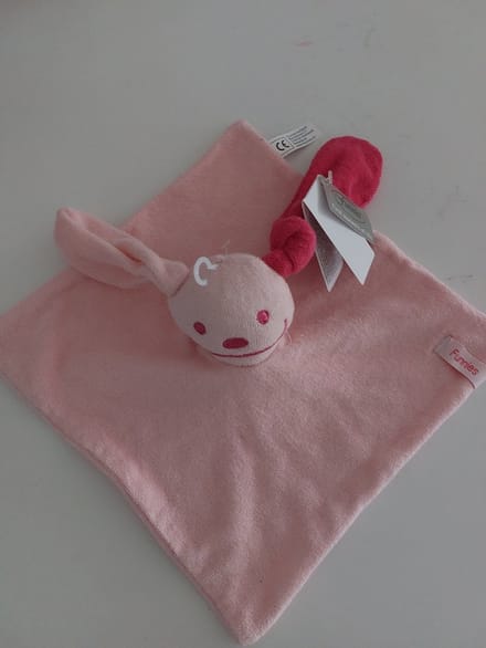 Funnies Tutpoppetje Lange Oor Roze/Fuchsia