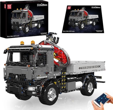 Bouwset Vrachtwagen - Technisch Speelgoed - Ingenieurspuzzel - 3767 Onderdelen - 59.9 x 21.3 cm