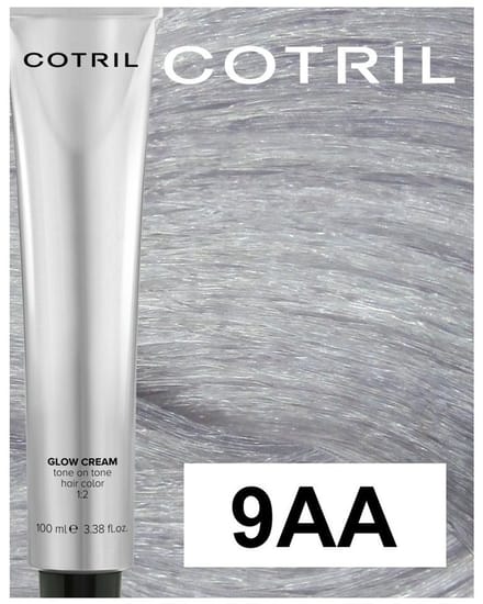 COTRIL GLOW CREAM TONE ON T.N.9AA BIONDO CH.SSIMO CENERE INTENSO 100ML