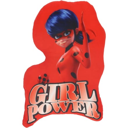 Sierkussen - Girl Power Junior - Rood - 28 Cm X 20 Cm