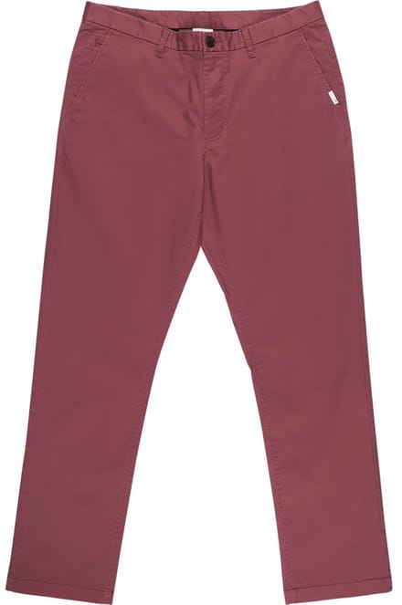 Element Twill Regular Fit Chino Broek Paars 31 Man