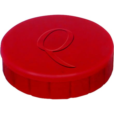 Magneet Quantore 32mm 800gram rood 10 stuks