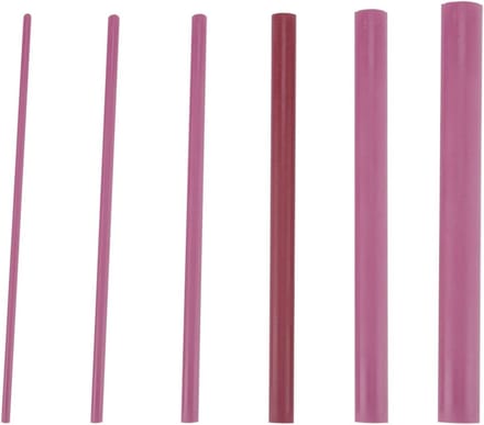 Honingstenen Set voor het Polijsten van Messen en Beitels - 3000 Grit Rode Whetstone 6 Stuks