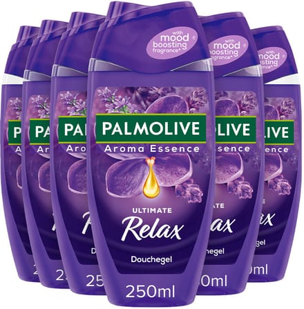Palmolive - Douchegel Aroma Essence Ultimate Relax - 6 x 250 ml - Voordeelverpakking