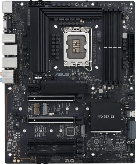 ASUS PRO WS W680-ACE Moederbord - Intel W680 - Intel LGA1700 - DDR5 RAM - ATX
